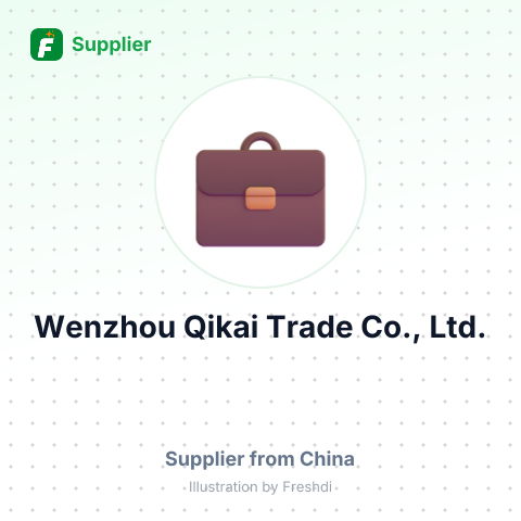 Wenzhou Qikai Trade Co., Ltd. – summary card, no photo uploaded yet