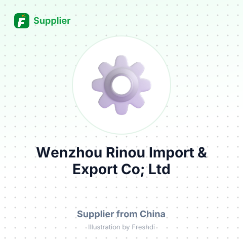Wenzhou Rinou Import & Export Co; Ltd – summary card, no photo uploaded yet