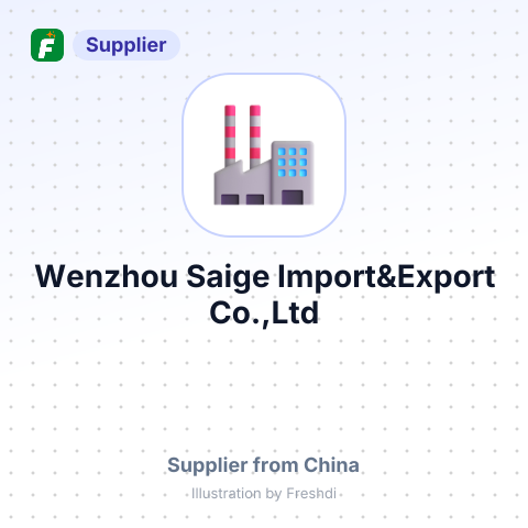 Wenzhou Saige Import&Export Co.,Ltd – summary card, no photo uploaded yet