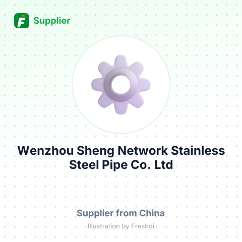 Wenzhou Sheng Network Stainless Steel Pipe Co., Ltd – summary card, no photo uploaded yet