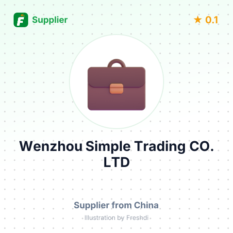 Wenzhou Simple Trading CO.,LTD – summary card, no photo uploaded yet