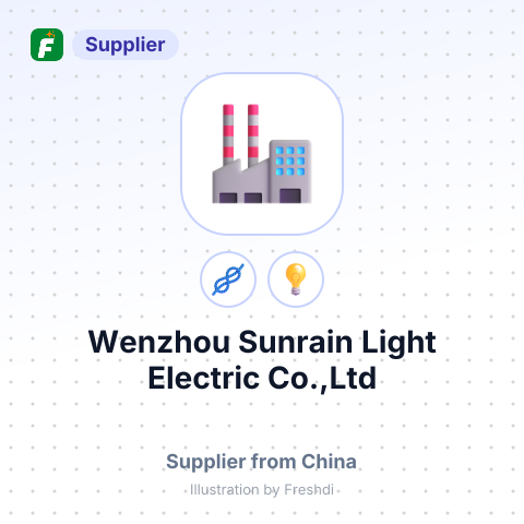 Wenzhou Sunrain Light Electric Co.,Ltd – summary card, no photo uploaded yet
