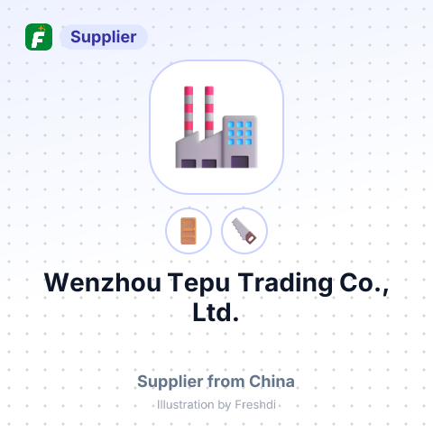 Wenzhou Tepu Trading Co., Ltd. – summary card, no photo uploaded yet