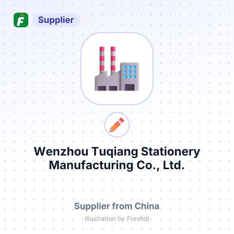 Wenzhou Tuqiang Stationery Manufacturing Co., Ltd. – summary card, no photo uploaded yet