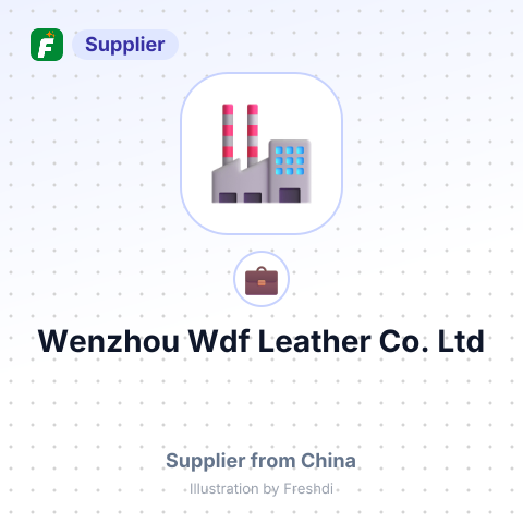 Wenzhou Wdf Leather Co.,Ltd – summary card, no photo uploaded yet