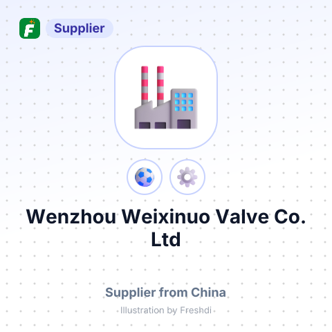 Wenzhou Weixinuo Valve Co., Ltd – summary card, no photo uploaded yet