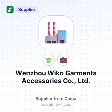 Wenzhou Wiko Garments Accessories Co., Ltd. – summary card, no photo uploaded yet