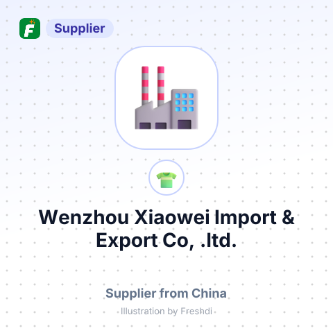 Wenzhou Xiaowei Import & Export Co, .ltd. – summary card, no photo uploaded yet