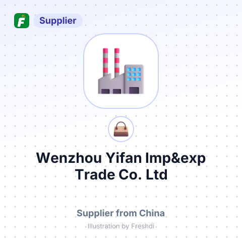 Wenzhou Yifan Imp&exp Trade Co., Ltd – summary card, no photo uploaded yet