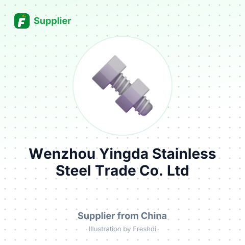 Wenzhou Yingda Stainless Steel Trade Co.,Ltd – summary card, no photo uploaded yet