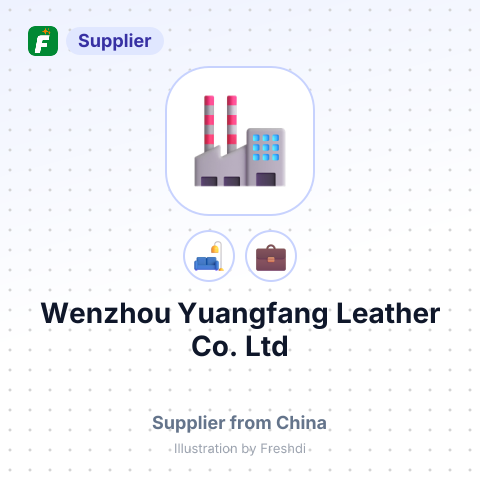 Wenzhou Yuangfang Leather Co.,Ltd – summary card, no photo uploaded yet