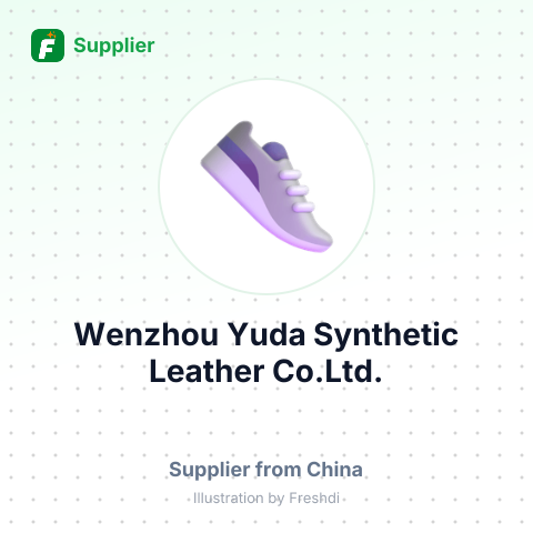 Wenzhou Yuda Synthetic Leather Co.Ltd. – summary card, no photo uploaded yet