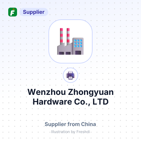 Wenzhou Zhongyuan Hardware Co., LTD – summary card, no photo uploaded yet