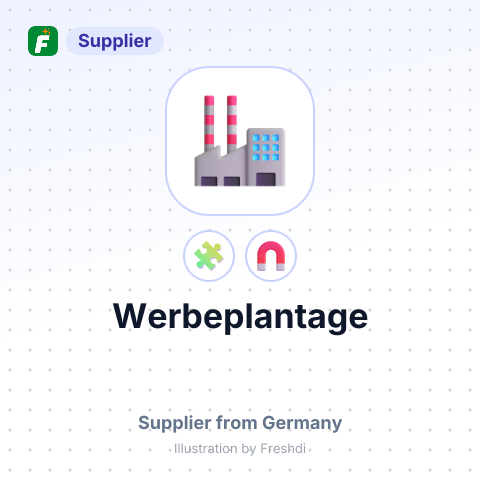 Werbeplantage – summary card, no photo uploaded yet