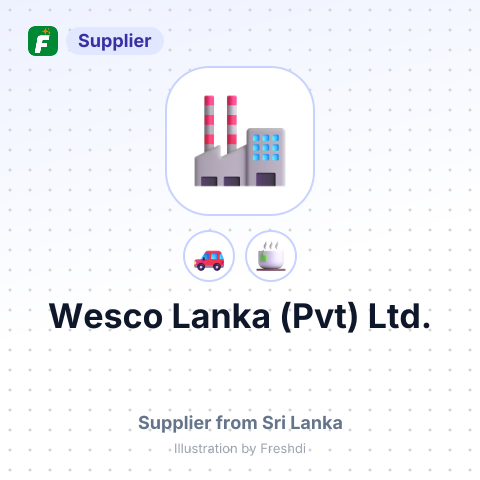 Wesco Lanka (Pvt) Ltd. – summary card, no photo uploaded yet