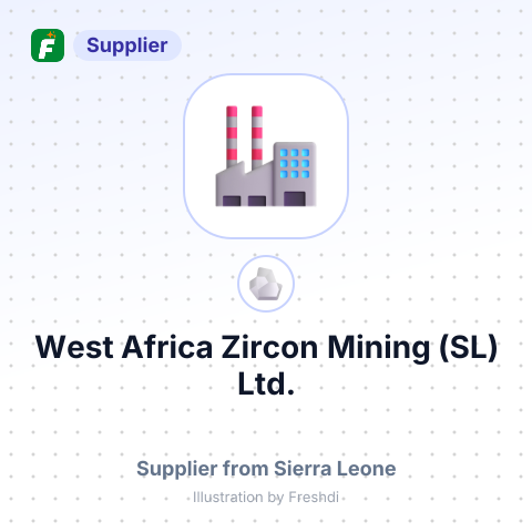 West Africa Zircon Mining (SL) Ltd. – summary card, no photo uploaded yet