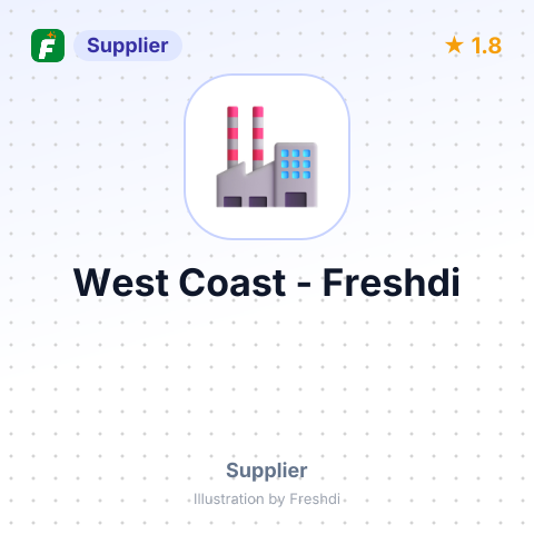 West Coast – summary card, no photo uploaded yet