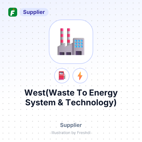 West(Waste To Energy System & Technology) – summary card, no photo uploaded yet