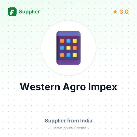 Western Agro Impex – summary card, no photo uploaded yet