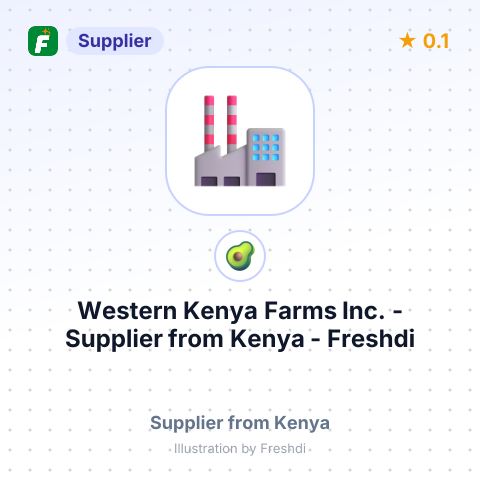 Western Kenya Farms Inc.  – summary card, no photo uploaded yet