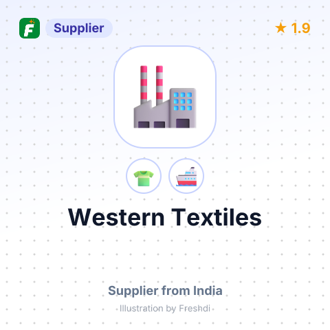 Western Textiles – summary card, no photo uploaded yet