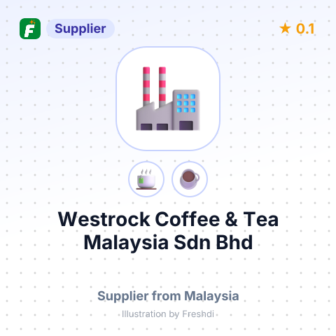 Westrock Coffee & Tea Malaysia Sdn Bhd – summary card, no photo uploaded yet