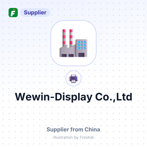 Wewin-Display Co.,Ltd – summary card, no photo uploaded yet