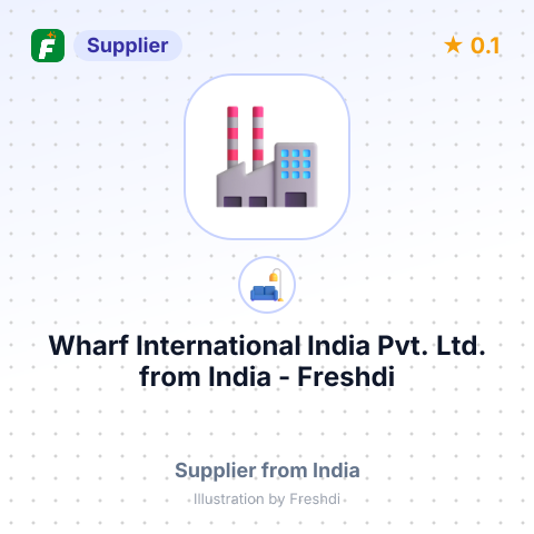 Wharf International India Pvt. Ltd.  – summary card, no photo uploaded yet