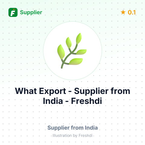 What Export  – summary card, no photo uploaded yet