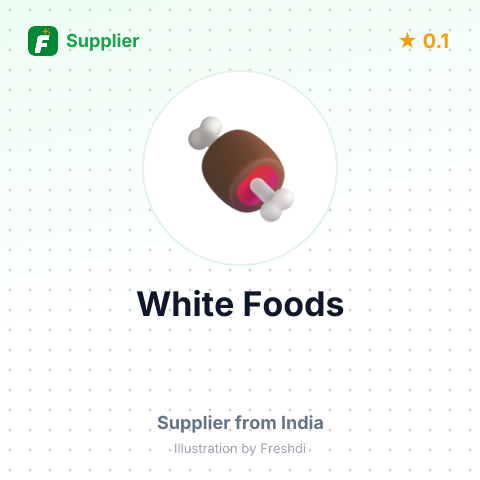 White Foods  – summary card, no photo uploaded yet