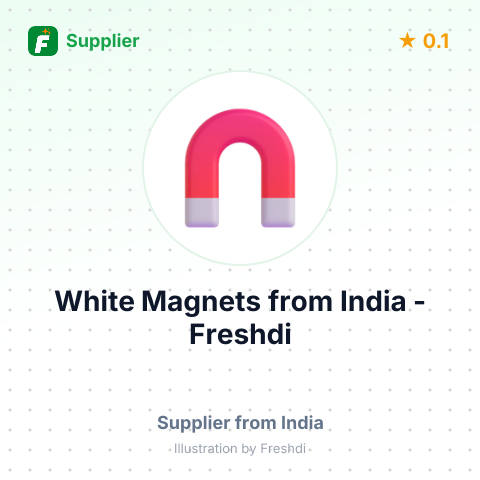 White Magnets  – summary card, no photo uploaded yet