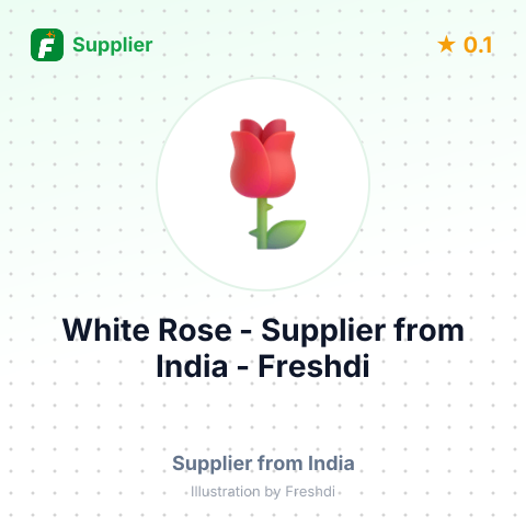 White Rose  – summary card, no photo uploaded yet