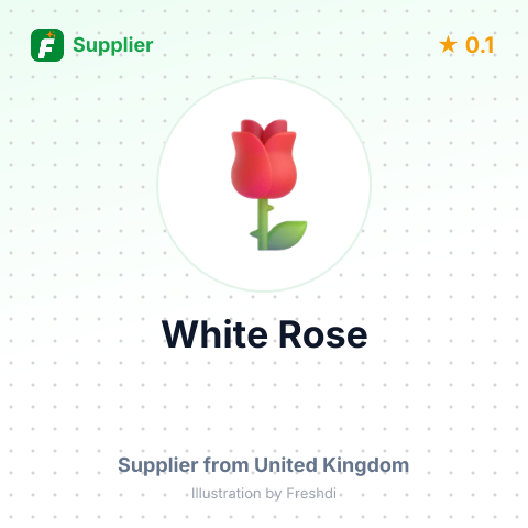 White Rose  – summary card, no photo uploaded yet