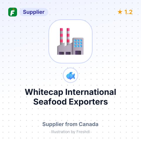 Whitecap International Seafood Exporters – summary card, no photo uploaded yet