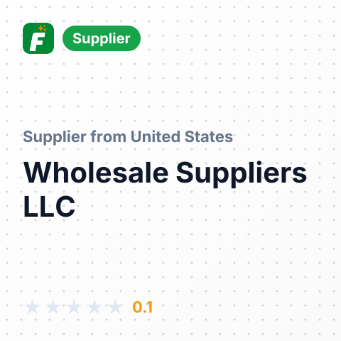 Wholesale Suppliers LLC  – summary card, no photo uploaded yet