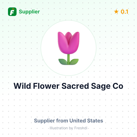 Wild Flower Sacred Sage Co  – summary card, no photo uploaded yet