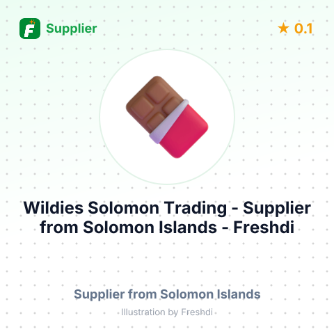 Wildies Solomon Trading  – summary card, no photo uploaded yet