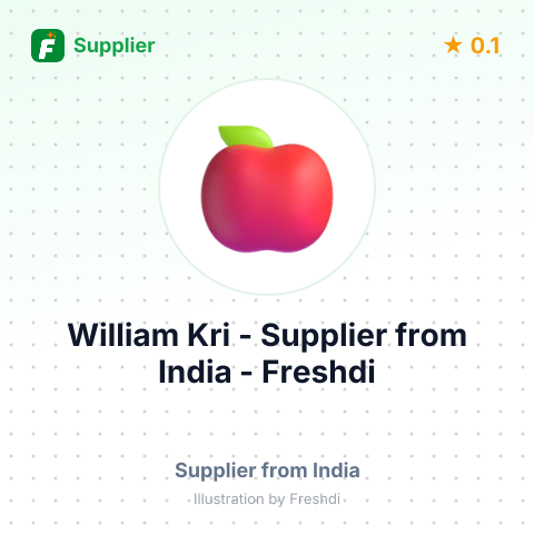 William Kri  – summary card, no photo uploaded yet