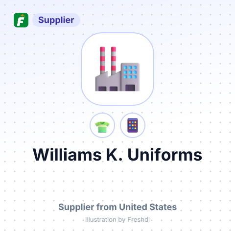 Williams K. Uniforms – summary card, no photo uploaded yet