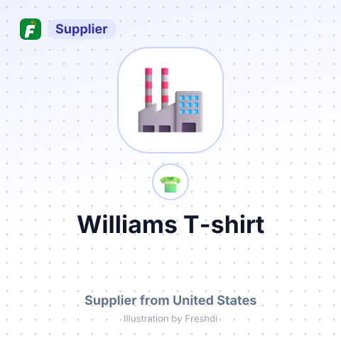 Williams T-shirt – summary card, no photo uploaded yet