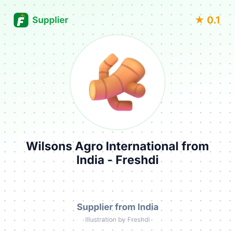 Wilsons Agro International  – summary card, no photo uploaded yet