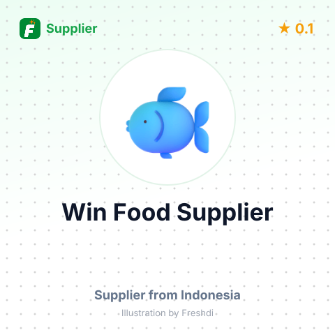 Win Food Supplier  – summary card, no photo uploaded yet