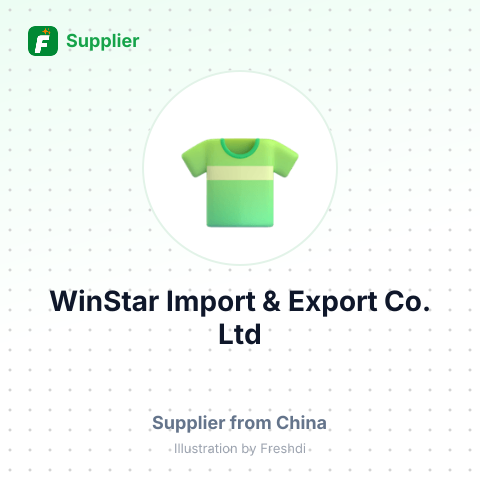 WinStar Import & Export Co., Ltd – summary card, no photo uploaded yet