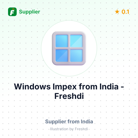Windows Impex  – summary card, no photo uploaded yet