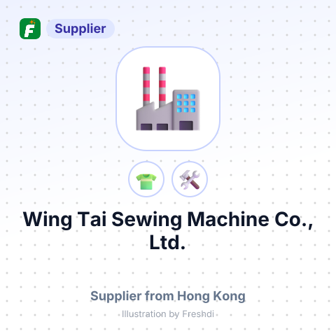Wing Tai Sewing Machine Co., Ltd. – summary card, no photo uploaded yet