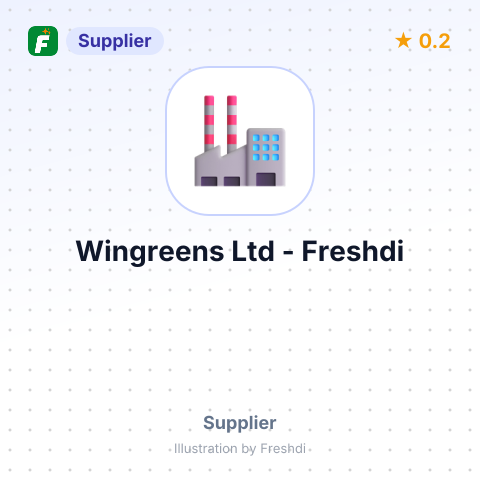 Wingreens Ltd – summary card, no photo uploaded yet