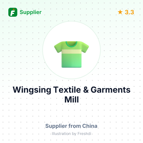 Wingsing Textile & Garments Mill – summary card, no photo uploaded yet