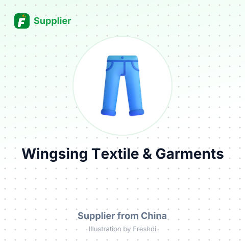 Wingsing Textile & Garments – summary card, no photo uploaded yet