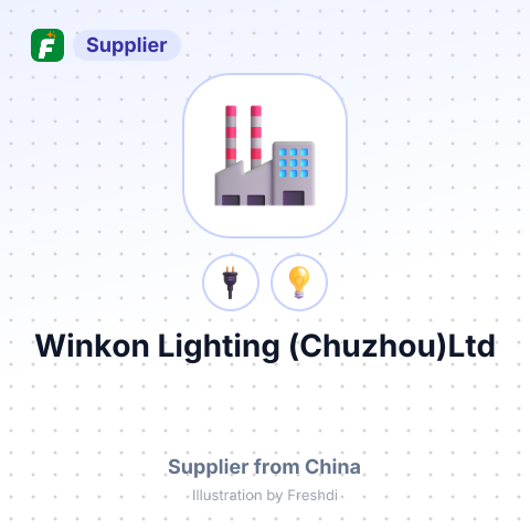 Winkon Lighting (Chuzhou)Ltd – summary card, no photo uploaded yet