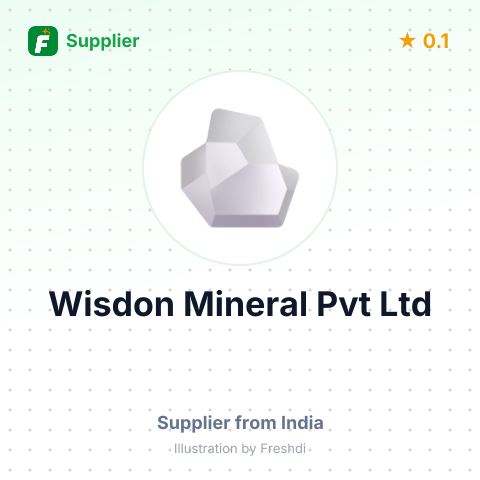 Wisdon Mineral Pvt Ltd  – summary card, no photo uploaded yet